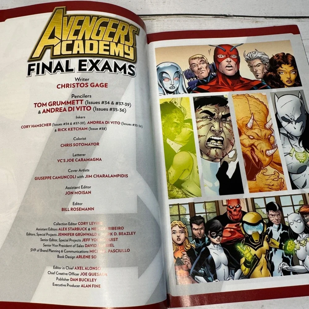 Avengers Academy Final Exams Marvel‎ Comics TPB 2013 Graphic Novel
